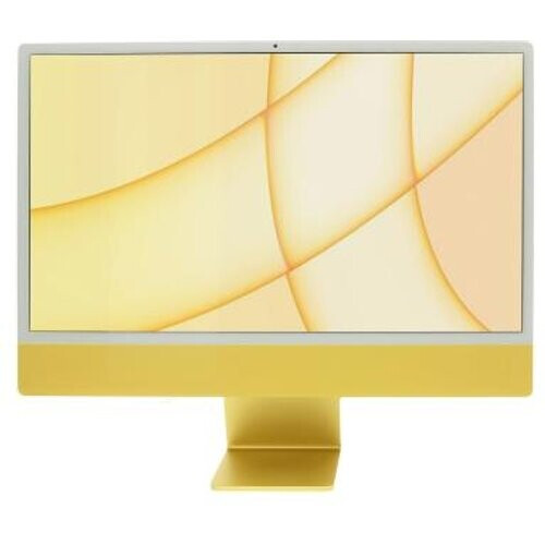 Apple iMac 24" 4.5K Display (2021) M1 Chip 8-Core CPU | 8-Core GPU 256 GB SSD 16 GB amarillo - Reacondicionado: como nuevo | 30 meses de garantía | Envío gratuito