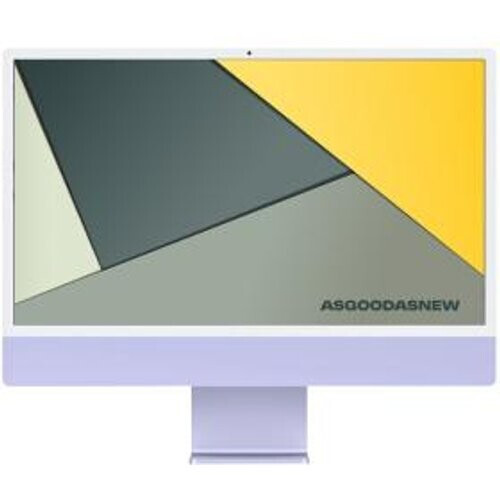 Apple iMac 24" 4.5K Display, (2023) M3 8-Core CPU | 10-Core GPU 1 TB SSD 16 GB violeta - Reacondicionado: como nuevo | 30 meses de garantía | Envío gratuito