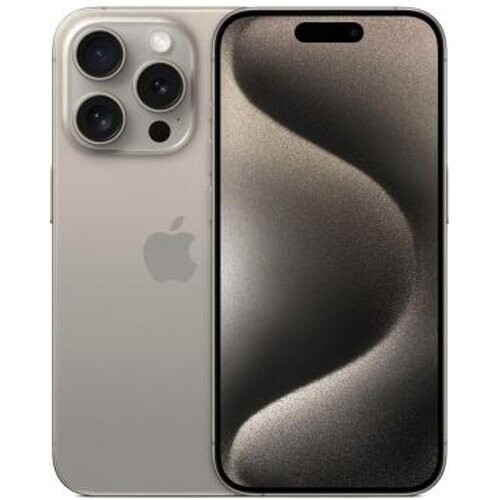 Apple iPhone 15 Pro 512GB Titanio natural - Reacondicionado: buen estado | 30 meses de garantía | Envío gratuito