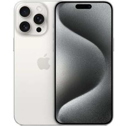 Apple iPhone 15 Pro Max 1TB Titanio blanco - Reacondicionado: buen estado | 30 meses de garantía | Envío gratuito