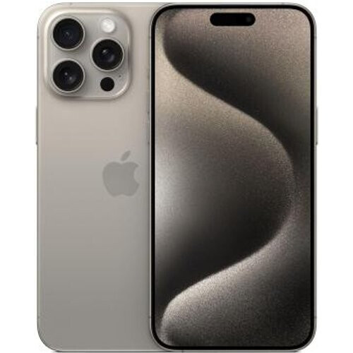 Apple iPhone 15 Pro Max 1TB Titanio natural - Reacondicionado: muy bueno | 30 meses de garantía | Envío gratuito