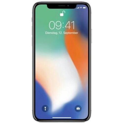 Apple iPhone X 64GB plateado - Reacondicionado: como nuevo | 30 meses de garantía | Envío gratuito