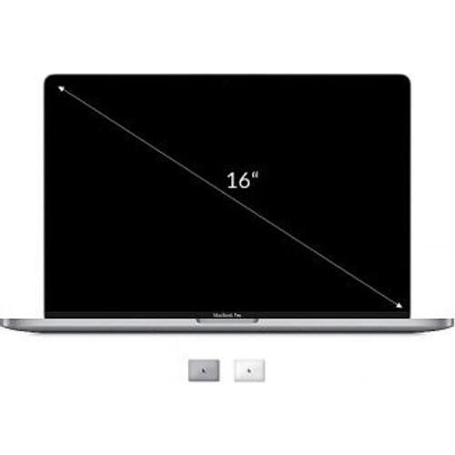 Apple MacBook Pro 2019 16" Intel Core i9 2,30 GHz 1 TB SSD 16 GB plateado - Reacondicionado: buen estado | 30 meses de garantía | Envío gratuito