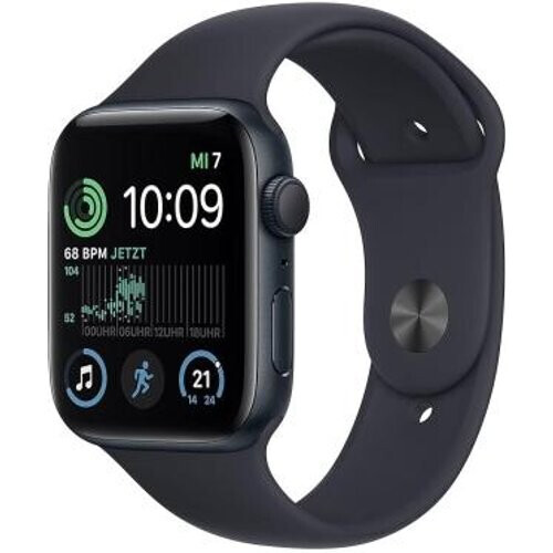 Apple Watch SE 2 GPS 44mm Aluminio medianoche Correa deportiva medianoche M/L - Reacondicionado: muy bueno | 30 meses de garantía | Envío gratuito