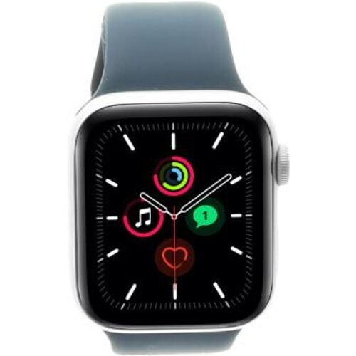 Apple Watch SE GPS + Cellular 44mm Aluminio plata Correa deportiva azul abismo - Reacondicionado: como nuevo | 30 meses de garantía | Envío gratuito