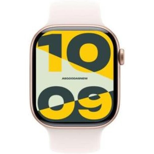 Apple Watch Series 10 GPS 42mm Aluminio oro rosa Correa deportiva rosa rubor S/M - Reacondicionado: buen estado | 30 meses de garantía | Envío gratuito