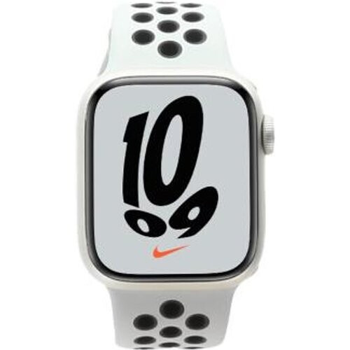 Apple Watch Series 7 Nike GPS + Celluar 45mm Aluminio blanco estrella Correa deportiva platino/negro - Reacondicionado: como nuevo | 30 meses de garantía | Envío gratuito