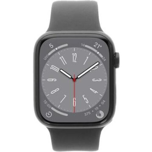 Apple Watch Series 8 GPS 45mm Aluminio medianoche Correa deportiva medianoche - Reacondicionado: muy bueno | 30 meses de garantía | Envío gratuito