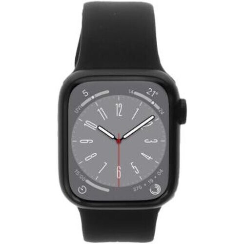 Apple Watch Series 8 GPS + Cellular 41mm Aluminio medianoche Correa deportiva medianoche - Reacondicionado: muy bueno | 30 meses de garantía | Envío gratuito