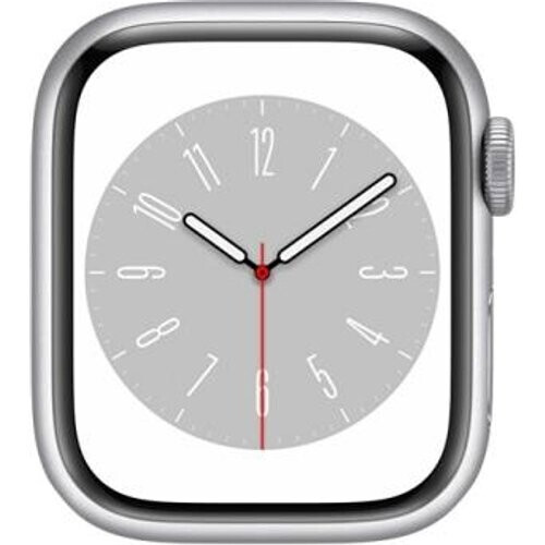 Apple Watch Series 9 (2023) GPS + Cellular 41 mm - Aluminio Plata - Correa deportiva Blanco