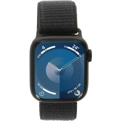 Apple Watch Series 9 GPS + Cellular 41mm Aluminio medianoche Correa Loop deportiva medianoche - Reacondicionado: muy bueno | 30 meses de garantía | Envío gratuito