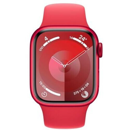 Apple Watch Series 9 GPS + Cellular 41mm Aluminio rojo Correa deportiva rojo S/M - Reacondicionado: como nuevo | 30 meses de garantía | Envío gratuito