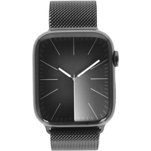 Apple Watch Series 9 GPS + Cellular 45mm Acero inoxidable grafito Pulsera milanesa grafito - Reacondicionado: buen estado | 30 meses de garantía | Envío gratuito