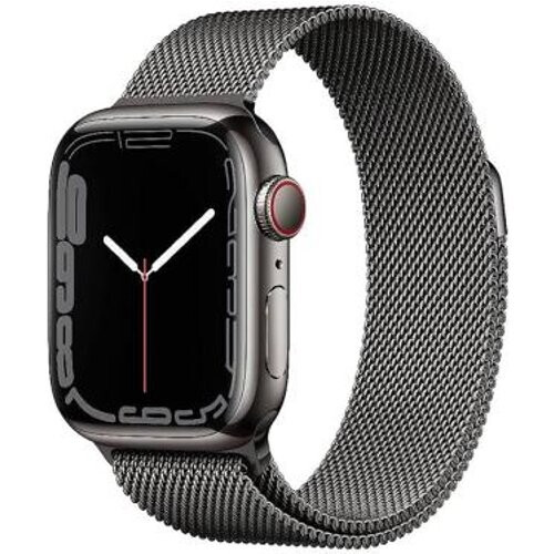 Apple Watch Series 9 GPS + Cellular 45mm Acero inoxidable plata Pulsera milanesa grafito - Reacondicionado: como nuevo | 30 meses de garantía | Envío gratuito