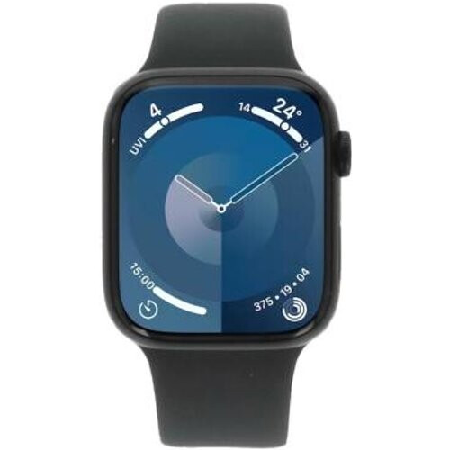 Apple Watch Series 9 GPS + Cellular 45mm Aluminio medianoche Correa deportiva medianoche S/M - Reacondicionado: como nuevo | 30 meses de garantía | Envío gratuito