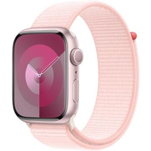 Apple Watch Series 9 GPS + Cellular 45mm Aluminio rosé Correa Loop deportiva rosa claro - Nuevo | 30 meses de garantía | Envío gratuito