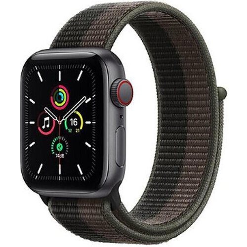 Apple Watch Series SE 1 (2020) GPS 40 mm - Aluminio Gris espacial - Correa loop deportiva Gris