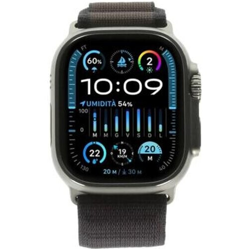 Apple Watch Ultra 2 GPS + Cellular 49mm titanio Alpine Loop índigo S - Reacondicionado: muy bueno | 30 meses de garantía | Envío gratuito