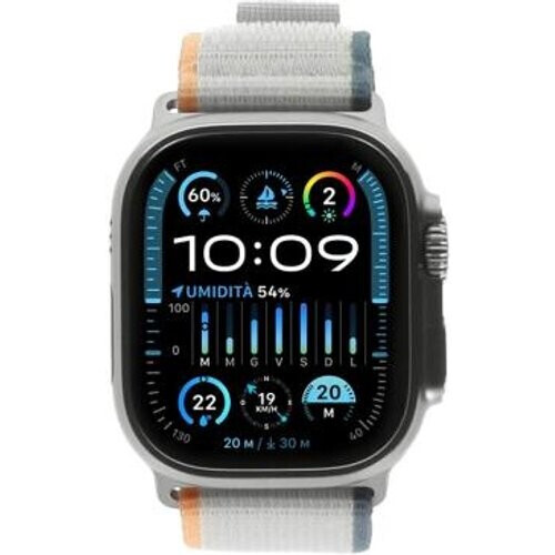 Apple Watch Ultra 2 GPS + Cellular 49mm titanio Corea Loop Trail naranja/beige M/L - Reacondicionado: muy bueno | 30 meses de garantía | Envío gratuito