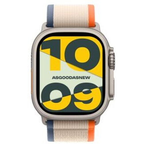 Apple Watch Ultra 2 GPS + Cellular 49mm titanio Corea Loop Trail naranja/beige M/L - Reacondicionado: muy bueno | 30 meses de garantía | Envío gratuito