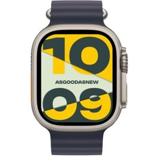 Apple Watch Ultra 2 GPS + Cellular 49mm Titanio Correa Ocean azul - Reacondicionado: muy bueno | 30 meses de garantía | Envío gratuito