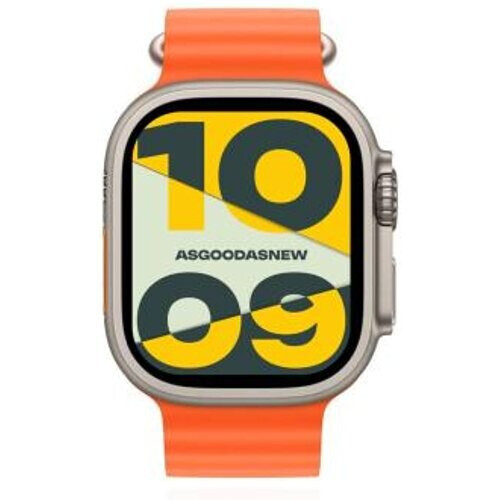 Apple Watch Ultra 2 GPS + Cellular 49mm titanio Correa Ocean naranja - Reacondicionado: muy bueno | 30 meses de garantía | Envío gratuito
