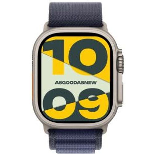 Apple Watch Ultra 2 GPS + Cellular 49mm titanio natural Alpine Loop marine L - Reacondicionado: muy bueno | 30 meses de garantía | Envío gratuito