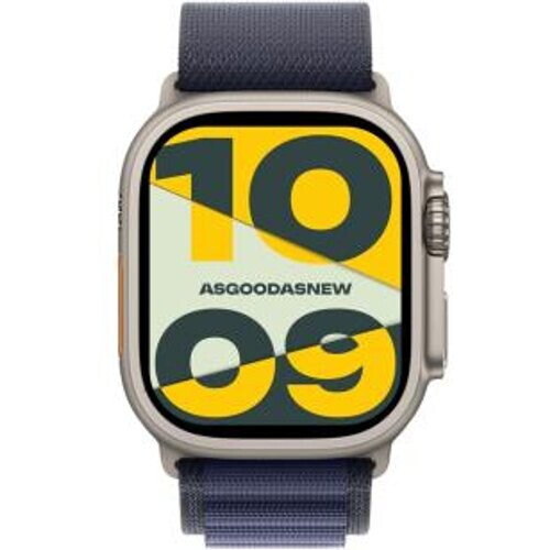 Apple Watch Ultra 2 GPS + Cellular 49mm titanio natural Alpine Loop marine M - Reacondicionado: muy bueno | 30 meses de garantía | Envío gratuito