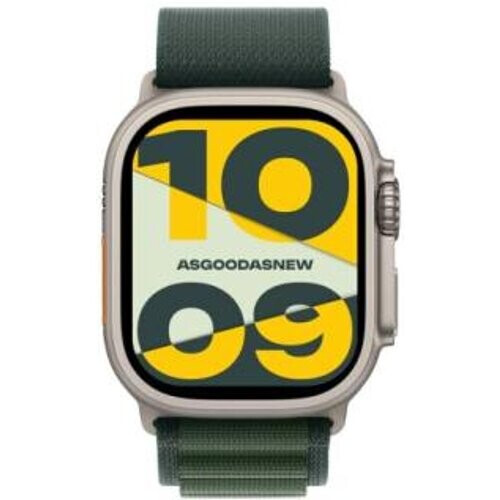 Apple Watch Ultra 2 GPS + Cellular 49mm titanio natural Alpine Loop verde oscuro L - Reacondicionado: muy bueno | 30 meses de garantía | Envío gratuito