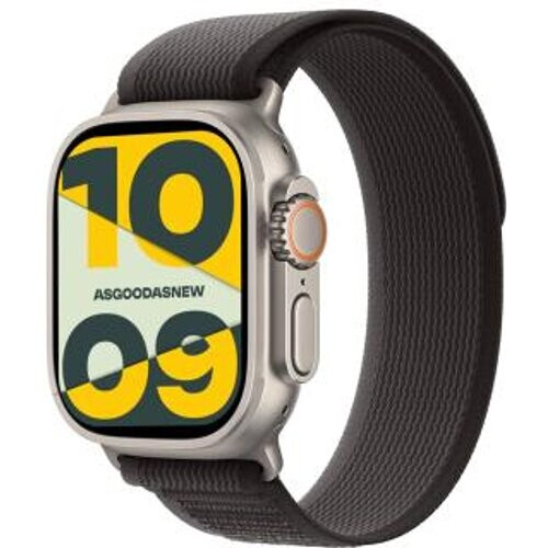 Apple Watch Ultra 2 GPS + Cellular 49mm titanio natural Corea Loop Trail negro M/L - Reacondicionado: como nuevo | 30 meses de garantía | Envío gratuito