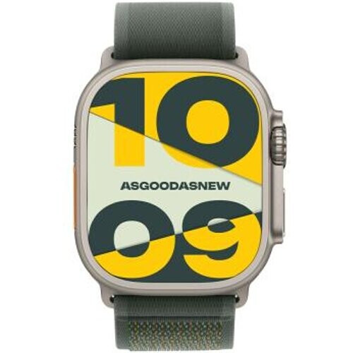 Apple Watch Ultra 2 GPS + Cellular 49mm titanio natural Corea Loop Trail verde M/L - Reacondicionado: muy bueno | 30 meses de garantía | Envío gratuito