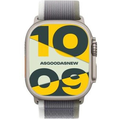 Apple Watch Ultra 2 GPS + Cellular 49mm titanio natural Corea Loop Trail verde S/M - Reacondicionado: buen estado | 30 meses de garantía | Envío gratuito