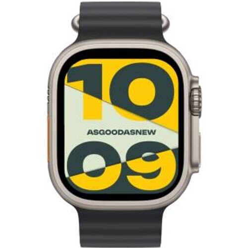 Apple Watch Ultra 2 GPS + Cellular 49mm titanio natural Correa Ocean negro - Reacondicionado: muy bueno | 30 meses de garantía | Envío gratuito