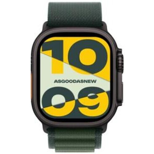 Apple Watch Ultra 2 GPS + Cellular 49mm titanio negro Alpine Loop verde oscuro L - Reacondicionado: muy bueno | 30 meses de garantía | Envío gratuito