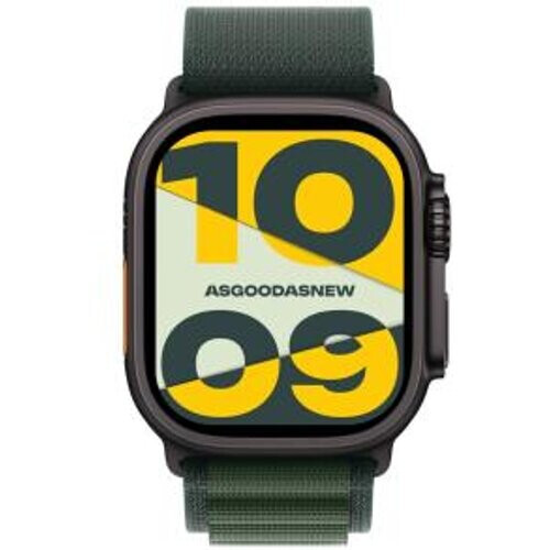 Apple Watch Ultra 2 GPS + Cellular 49mm titanio negro Alpine Loop verde oscuro M - Reacondicionado: muy bueno | 30 meses de garantía | Envío gratuito