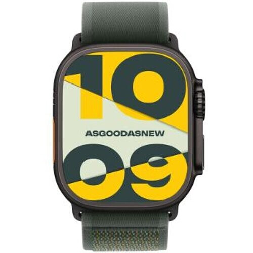 Apple Watch Ultra 2 GPS + Cellular 49mm titanio negro Corea Loop Trail verde S/M - Reacondicionado: muy bueno | 30 meses de garantía | Envío gratuito