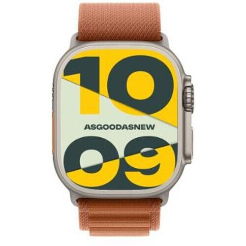 Apple Watch Ultra 3 GPS + Cellular 49mm Titan natur Alpine Loop terracotta L - Reacondicionado: como nuevo | 30 meses de garantía | Envío gratuito