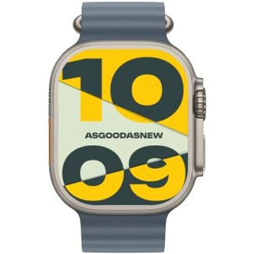 Apple Watch Ultra 3 GPS + Cellular 49mm titanio natural Correa ocean azul náutico - Nuevo | 30 meses de garantía | Envío gratuito
