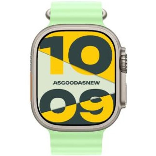 Apple Watch Ultra 3 GPS + Cellular 49mm titanio natural Correa ocean verde neón - Reacondicionado: muy bueno | 30 meses de garantía | Envío gratuito