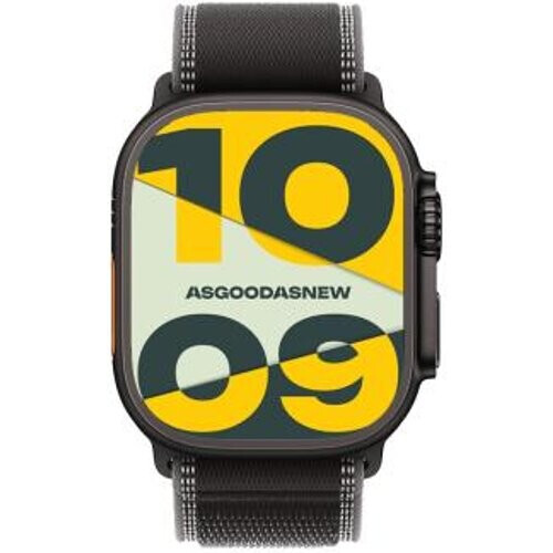 Apple Watch Ultra 3 GPS + Cellular 49mm titanio negro Correa loop trail negro gris carbón S/M - Reacondicionado: muy bueno | 30 meses de garantía | Envío gratuito