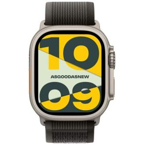 Apple Watch Ultra GPS + Cellular 49mm titanio Corea Loop Trail negro/gris M/L - Reacondicionado: muy bueno | 30 meses de garantía | Envío gratuito
