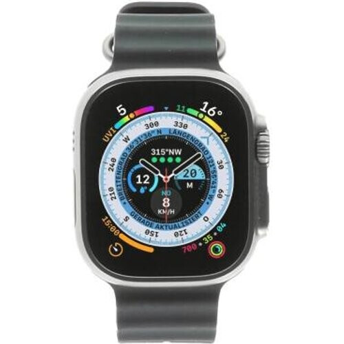 Apple Watch Ultra GPS + Cellular 49mm titanio Correa Ocean medianoche - Reacondicionado: muy bueno | 30 meses de garantía | Envío gratuito