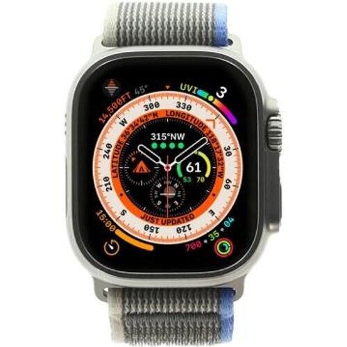 Apple Watch Ultra GPS + Cellular 49mm titanio Corea Loop Trail titanio - Reacondicionado: muy bueno | 30 meses de garantía | Envío gratuito