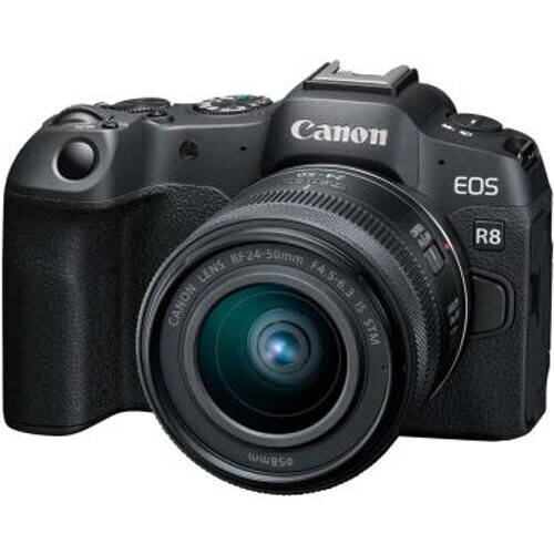 Canon EOS R8 con Objetivo RF 24-50mm 4.5-6.3 IS STM (5803C013) - Nuevo | 30 meses de garantía | Envío gratuito