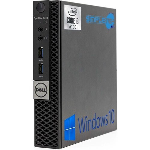 Dell OptiPlex 3040 Micro Core i3 3.2 GHz - SSD 512 GB RAM 16 GB