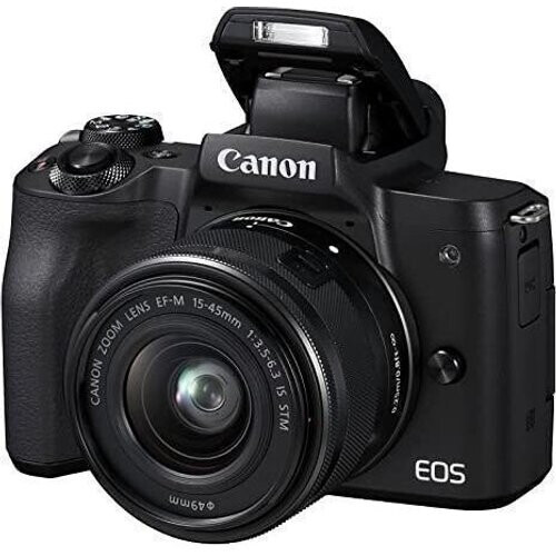 EOS M50 - Negro + Canon Canon EF-M 15-45 mm f/3.5-6.3 IS STM f/3.5-6.3