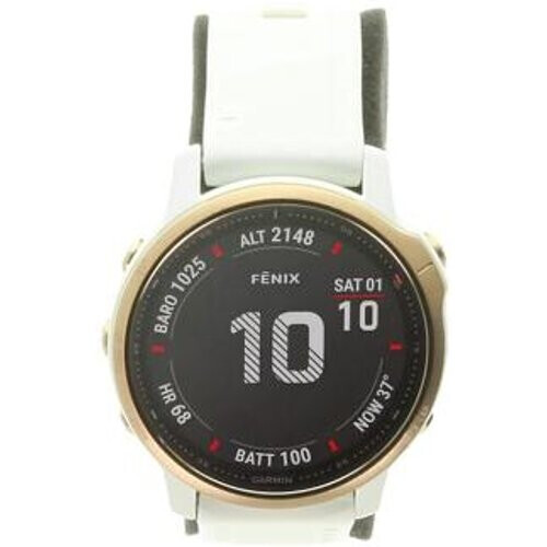 Garmin Fenix 6S Pro 42mm oro/rosado blanco (0100215911) - Reacondicionado: buen estado | 30 meses de garantía | Envío gratuito