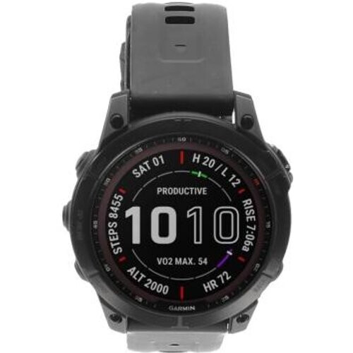 Garmin Fenix 7 Sapphire Solar negro DLC titanio/negro (010-02540-35) - Reacondicionado: como nuevo | 30 meses de garantía | Envío gratuito