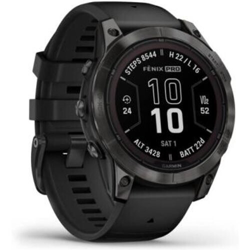 Garmin Fenix 7X Pro Solar negro/gris 51mm (010-02778-01) - Nuevo | 30 meses de garantía | Envío gratuito