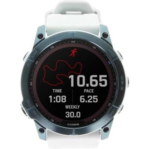 Garmin Fenix 7X Sapphire Solar 51mm azul DLC titanio/blanco piedra (010-02541-15) azul/blanco piedra - Reacondicionado: como nuevo | 30 meses de garantía | Envío gratuito